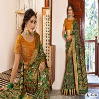 MALAI SILK VOL 3 BY 5D DESIGNER HIT DESIGN SILK JACQUARD SAREE WITH EMBROIDERED BLOUSE