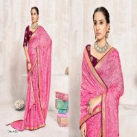 5D Designer Milton Wholesale Khadi Moss Georgette Ethnic Sarees