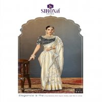 Sirona Zuric Wholesale Organza Foil Print With Embroidery Work Festive Sarees