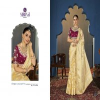 Sirona Zuric Wholesale Organza Foil Print With Embroidery Work Festive Sarees