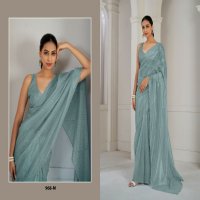 Mehak 968A To 968R Colour Wholesale Party Wear Ethnic Sarees