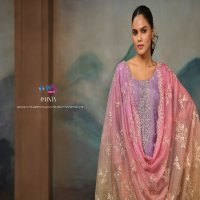 Vipul Amanta Wholesale Soft Organza With Embroidery Straight Salwar Suits