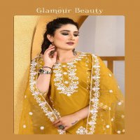 Krishna Trendz Summer Special Vol-4 Wholesale Roman Silk Kurti With Pant And Dupatta