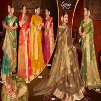 Saroj Irikaa Silk Vol-1 Wholesale Soft Simmer Silk Ethnic Sarees