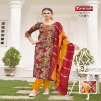 Taniksh Sweety Vol-1 Wholesale Vertical Fabrics Readymade 3 Piece Salwar Suits