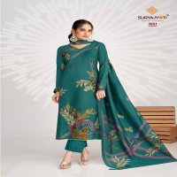 Suryajyoti Prabha Vol-2 Wholesale Pure Modal With Foil And Handwork Dress Material