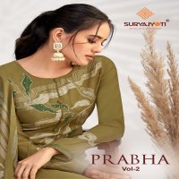 Suryajyoti Prabha Vol-2 Wholesale Pure Modal With Foil And Handwork Dress Material