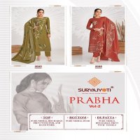 Suryajyoti Prabha Vol-2 Wholesale Pure Modal With Foil And Handwork Dress Material