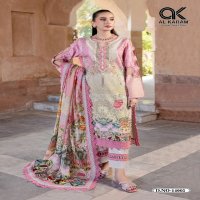 Al Karam Kesariya Vol-14 Wholesale Pure Cambric Cotton Dress Material