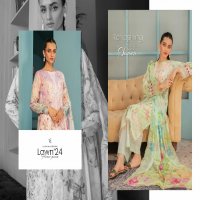 Gulljee Vienna Embroidered Lawn 24 Three Piece Pakistani Salwar Suits
