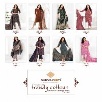 Suryajyoti Trendy Cotton Vol-64 Wholesale Pure Cotton Dress Material