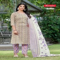 Nemis Aashiya Wholesale Cotton Print Readymade Salwar Suits Combo