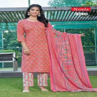 Nemis Aashiya Wholesale Cotton Print Readymade Salwar Suits Combo