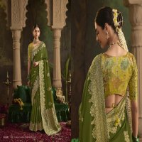 kimora sindhuri raas crepe dola silk elegant beautiful party wear saree