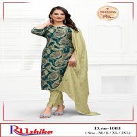 veeksha rushika vertican straight readymade combo ladies suits