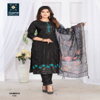 jiyana vamshi embroidery work vertican readymade ladies suits