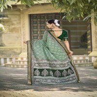 Mira Bela Zalak Wholsale Cotton Fabrics Ethnic Saree Collection