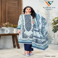 Vandana Karachi King Vol-6 Wholesale Cotton Printed Dress Material