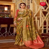 Apple Gauri Wholesale Smooth Silk Ethnic Indian Sarees