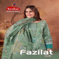 Keshar Fazilat Vol-5 Wholesaler Cotton Karachi Dress Material