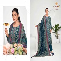 SURYAJYOTI KALKI VOL 20 NECK EMBROIDERY WORK 3PCS SALWAR SUITS