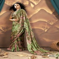 Vallabhi Print Fariha Vol-2 Wholesale Brasso Leaf Printed Sarees