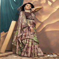 Vallabhi Print Fariha Vol-2 Wholesale Brasso Leaf Printed Sarees