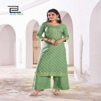 Blue Hills Reels Vol-15 Wholesale Rayon Designer Kurtis With Plazzo