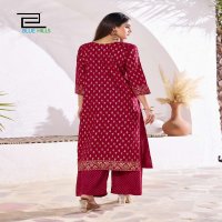 Blue Hills Reels Vol-15 Wholesale Rayon Designer Kurtis With Plazzo