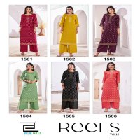 Blue Hills Reels Vol-15 Wholesale Rayon Designer Kurtis With Plazzo