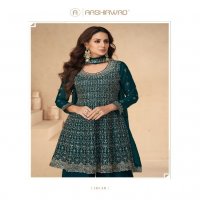 aashirwad creation present amrita exclusive readymade salwar plazzo