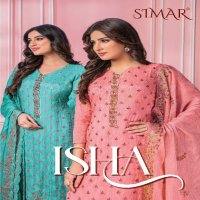 isha by glossy Simar viscose muslin new trendy unstitch salwar suit