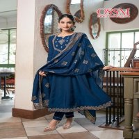 sargam by ossm viscose roman silk fully stitch stylish ladies suit