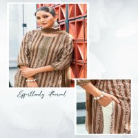 Mystic 9 NIsha Vol-3 Wholesale Rayon Straight Cut Kurti With Pant And Dupatta
