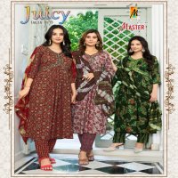 Master Juicy Wholesale Alia Cut With Pocket Readymade Salwar Suits