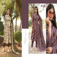ANMOL TEX LAUNCH SWASTIK PRO VOL 51 AMERICAN CREPE SALWAR KAMEEZ MATERIAL