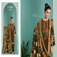 Zulfat Ruhani Wholesale Heavy Viscose Rayon With Work Dress Material