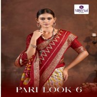 Sirona Pari Look Vol-6 Wholesale Velwet Tusser Silk Sarees