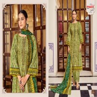 Pakiza Print Bin Saeed Vol-48 Wholesale Kashmiri Neck Work Dress Material