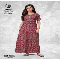 Deeptex By Point 8 Good Morning Vol-2 Wholesale Cotton Fabrics Nighty Catalog