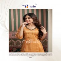 brinda vol 2 by bonie jacquard print fully stitch kalli style long kurtis