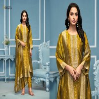 espresso by ibiza banglory silk jacquard fashionable dress material