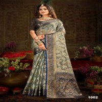 Saroj Mehzabin Saroski Vol-3 Wholesale Crystal Silk Ethnic Sarees