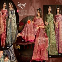 Saroj Mehzabin Saroski Vol-3 Wholesale Crystal Silk Ethnic Sarees