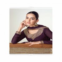 Aashirwad Virasat Wholesale Free Size Stitched Gown With Dupatta