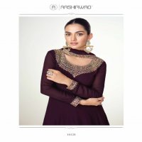 Aashirwad Virasat Wholesale Free Size Stitched Gown With Dupatta