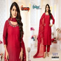 Hadippa Sky Vol-2 Wholesale Straight Cut Kurti With Pant And Dupatta