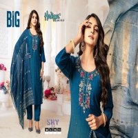 Hadippa Sky Vol-2 Wholesale Straight Cut Kurti With Pant And Dupatta
