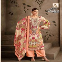 alok suit begin qudrat vol 9 pakistani printed cotton salwar kameez