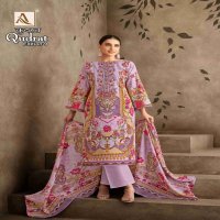 alok suit begin qudrat vol 9 pakistani printed cotton salwar kameez